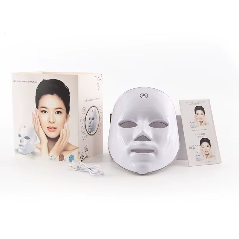 Revitalize Your Skin with the LED Facial Mask: Advanced Red Light Therapy for Acne, Wrinkle Reduction, and Skin Rejuvenation