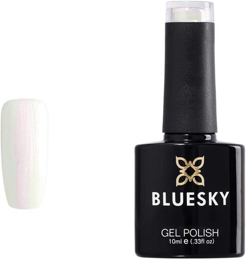 Moonlight and Roses Gel Nail Polish - Long Lasting White, Chip Resistant, 10ml (UV LED Required)