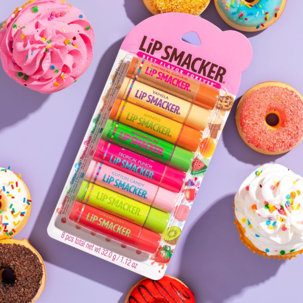 Original Flavors Party Pack - 8 Irresistible Lip Glosses for Fun and Flavor!