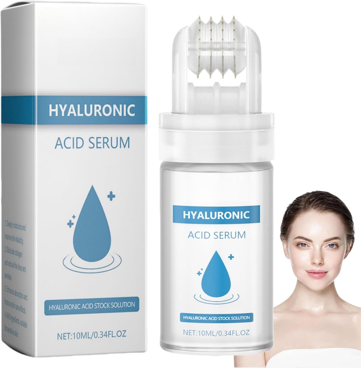 Gla-Mory Ultimate Micro-Infusion Facial & Lip System with Hydrating and Brightening Serums - Anti-Aging Skincare for All Skin Types