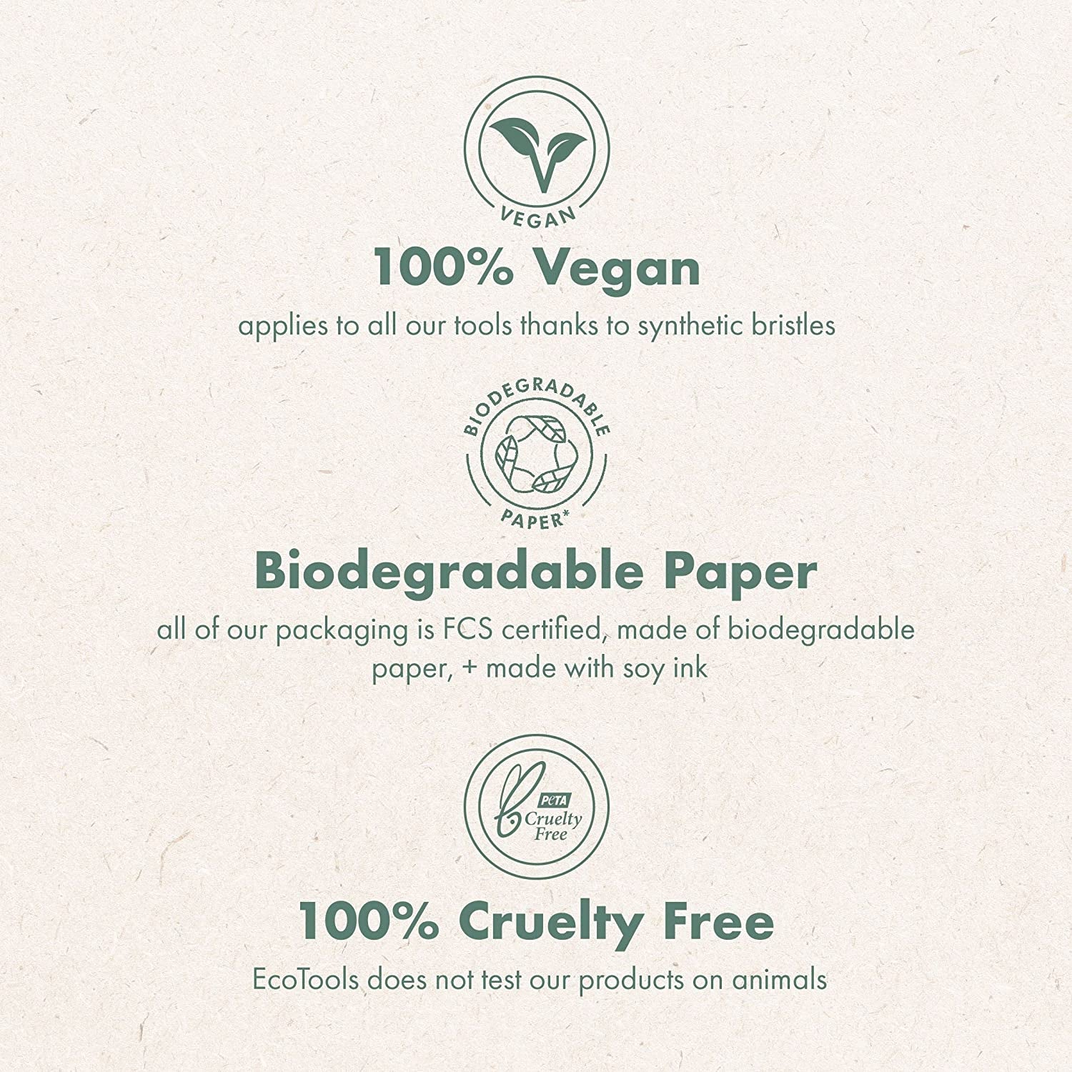 Transform Your Beauty Routine:  6-Piece Eco-Friendly Makeup Brush Set - Perfect for Flawless Eyeshadow, Blush, Concealer & Foundation Application! Vegan & Cruelty-Free!