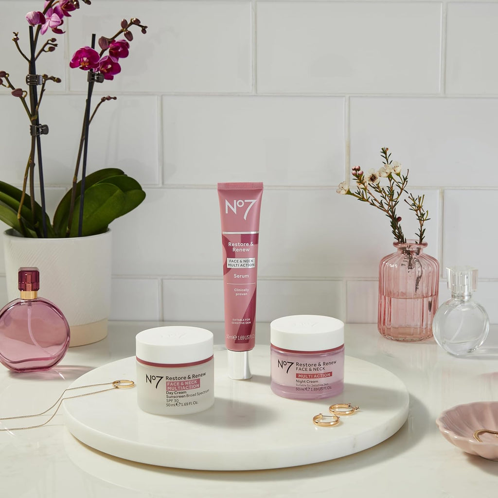 Boots Restore & Renew Day Cream - 50ml for Youthful Radiance