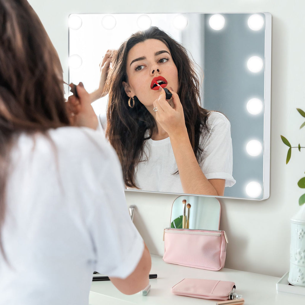Hollywood Vanity Mirror with 3 Lighting Modes and Adjustable Brightness