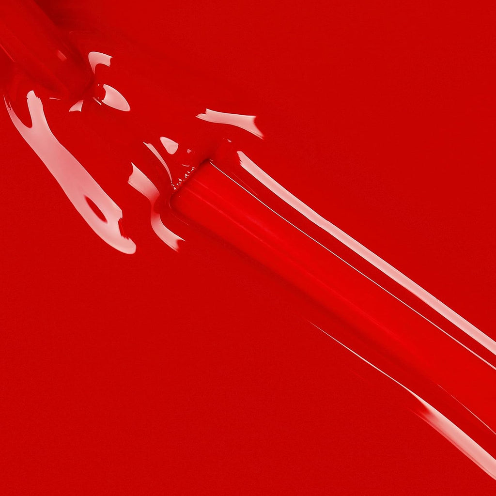 Heart-Led Red Gel Nail Polish - 10ml, Long Lasting & Chip Resistant, Perfect for Salon & Home Use, Cures Under UV/LED Lamp