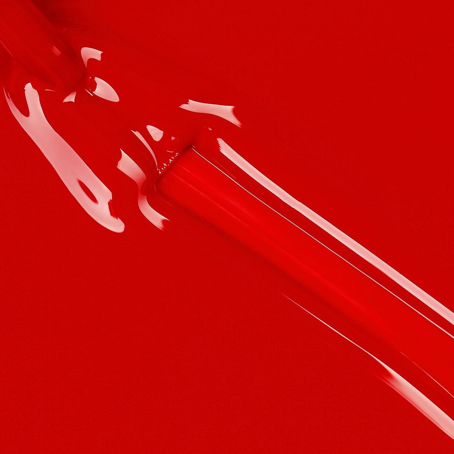 Heart-Led Red Gel Nail Polish - 10ml, Long Lasting & Chip Resistant, Perfect for Salon & Home Use, Cures Under UV/LED Lamp