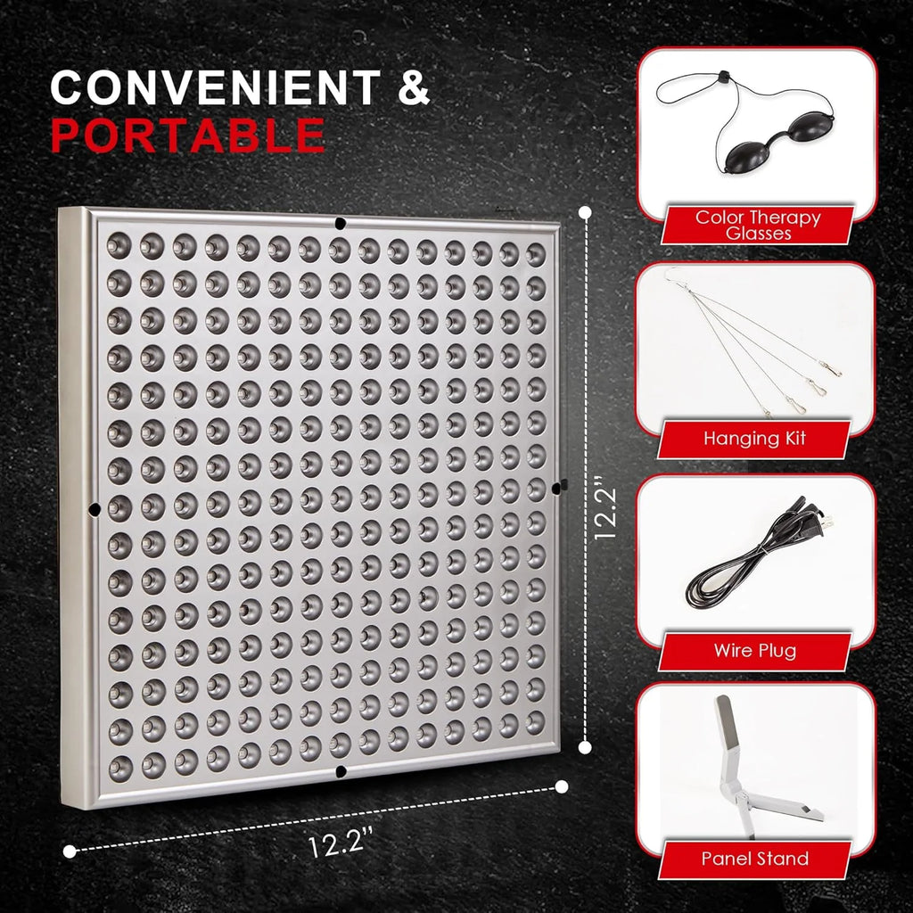 Transform Your Wellness with Our 45W LED Infrared Red Light Therapy Device - Unlock Ultimate Muscle Pain Relief and Skin Rejuvenation in the Comfort of Your Home!