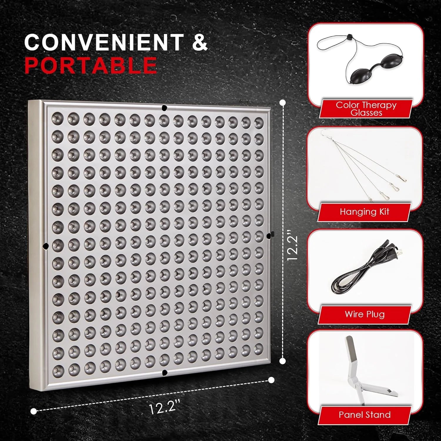 Transform Your Wellness with Our 45W LED Infrared Red Light Therapy Device - Unlock Ultimate Muscle Pain Relief and Skin Rejuvenation in the Comfort of Your Home!