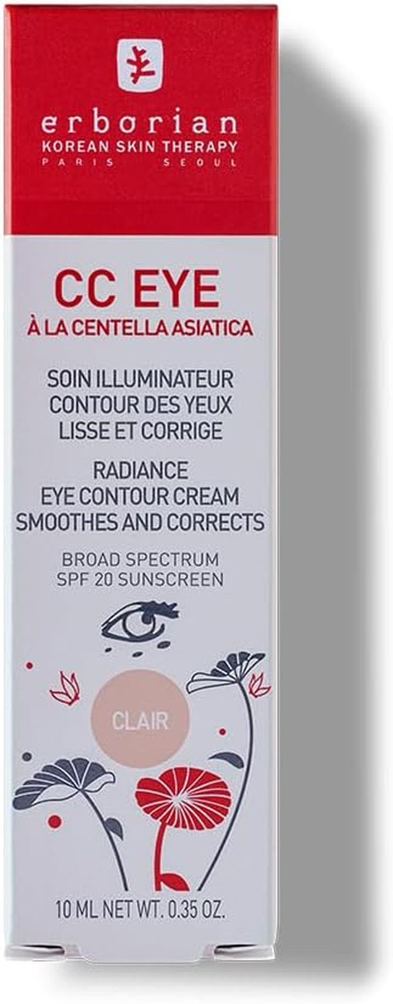 Eborian CC Eye Cream with Centella Asiatica - 10 Ml