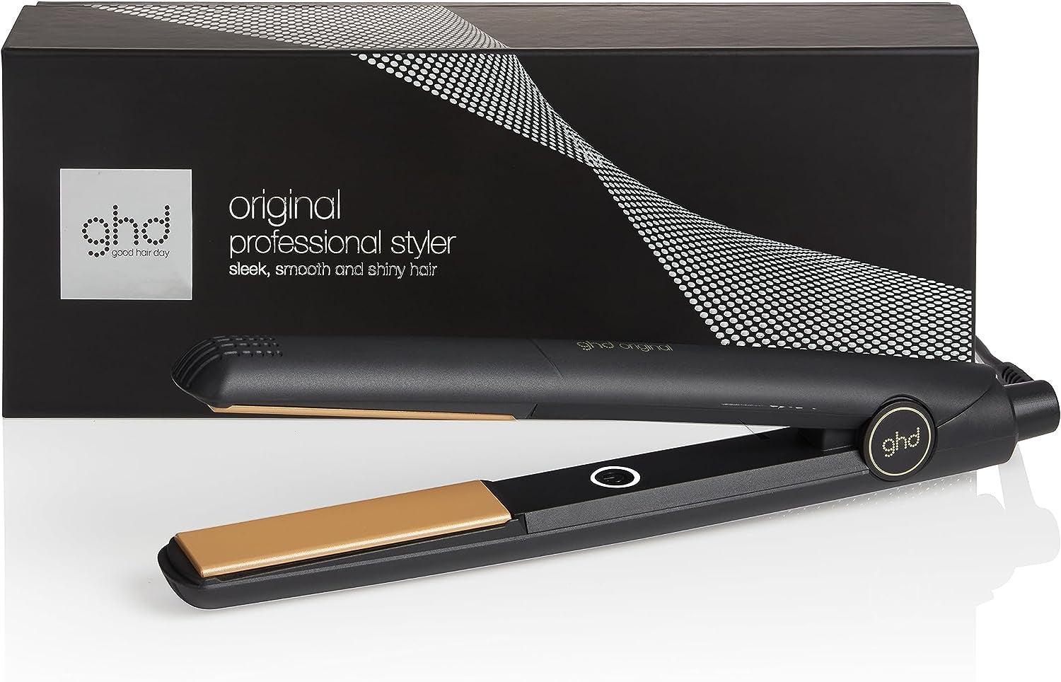 Original Hair Straightener & Styler - Upgrade Your Look with Sleek, Smooth Styles & Enhanced Shine - Safe for All Hair Types (UK Plug)