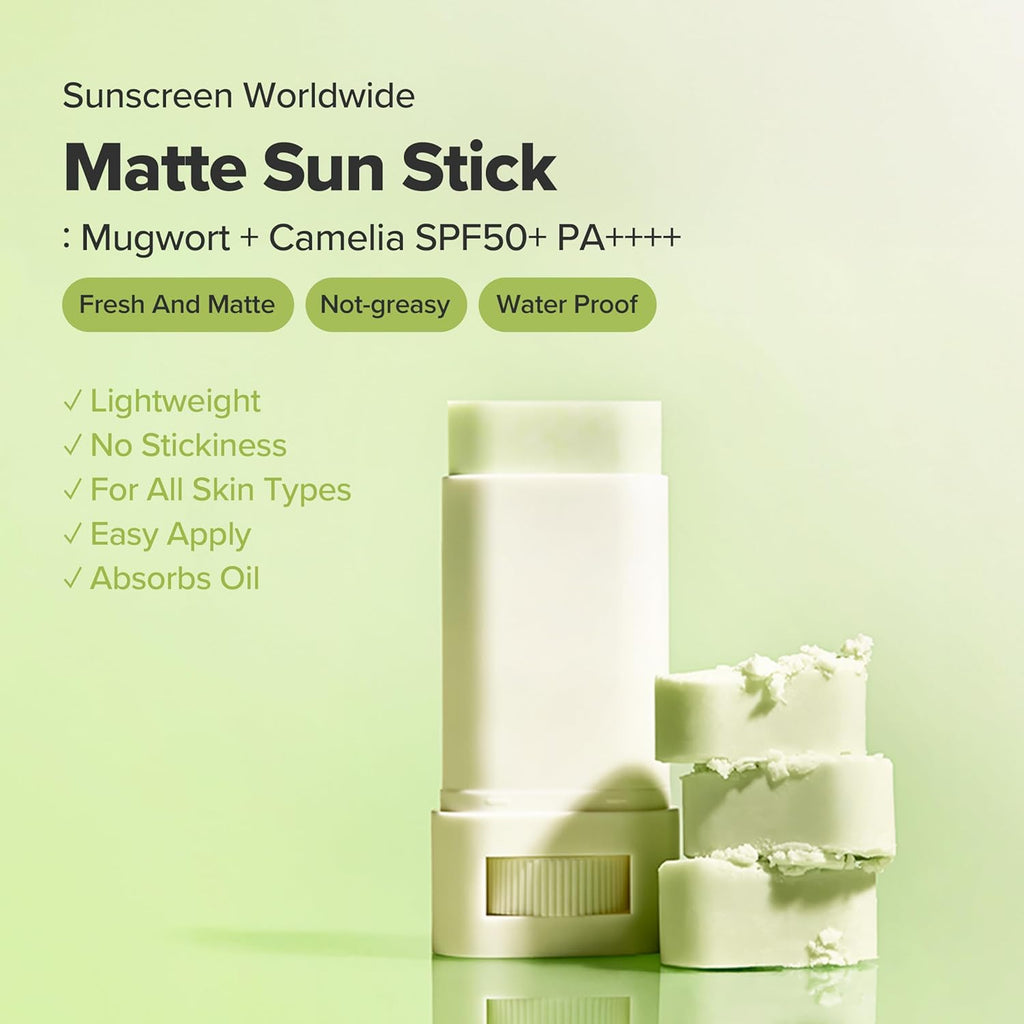 Joseon Matte Sun Stick : Mugwort+Camelia(18G, 0.63Fl.Oz)