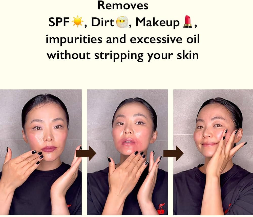 Wonder Black Rice Moisture Deep Cleansing Oil 150Ml, Korean Facial Cleanser, Makeup Remover, Vegan, Cruelty Free