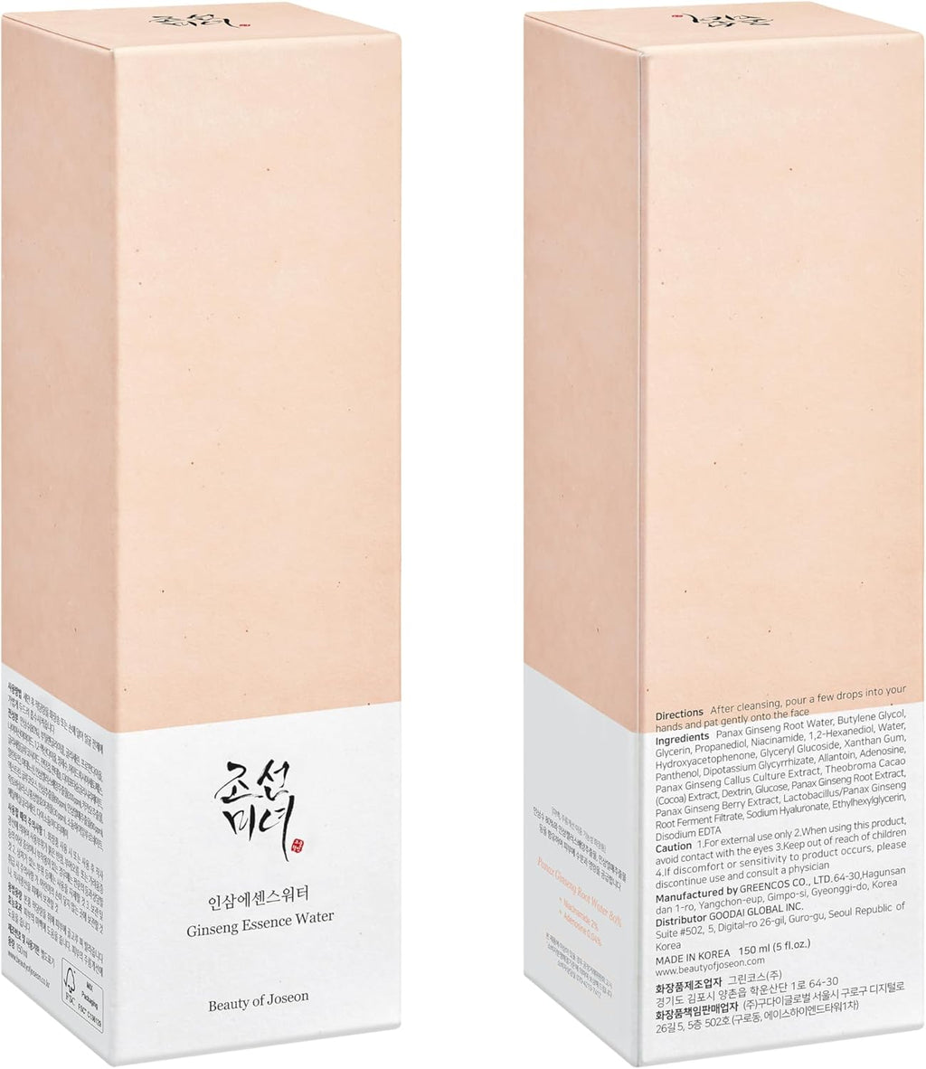 Joseon Ginseng Essence Water - Revitalize Your Skin, 150ml (5 Fl. Oz)