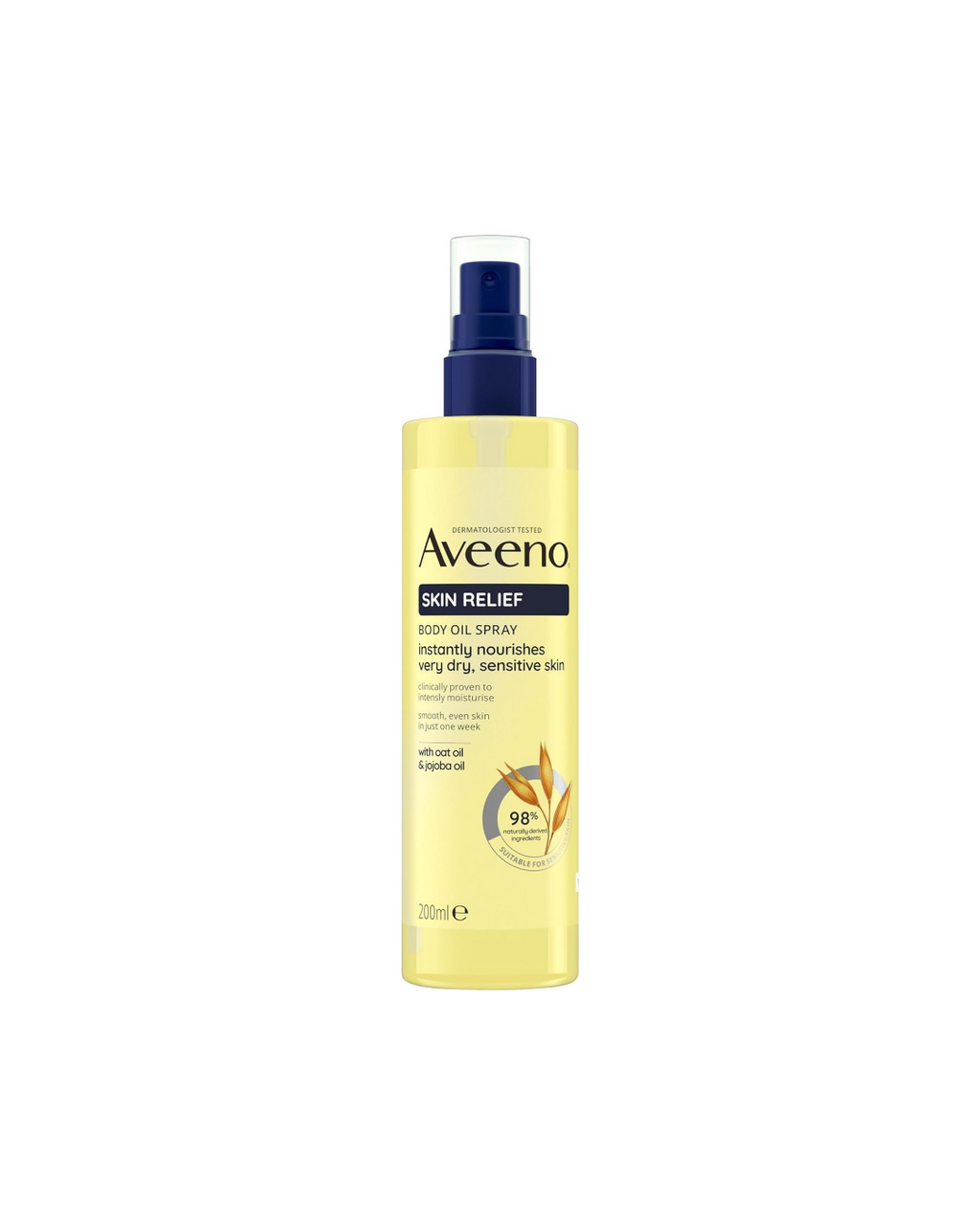 Aveeno Skin Relief Body Oil Spray, with Oat Oil & Jojoba Oil, 200Ml